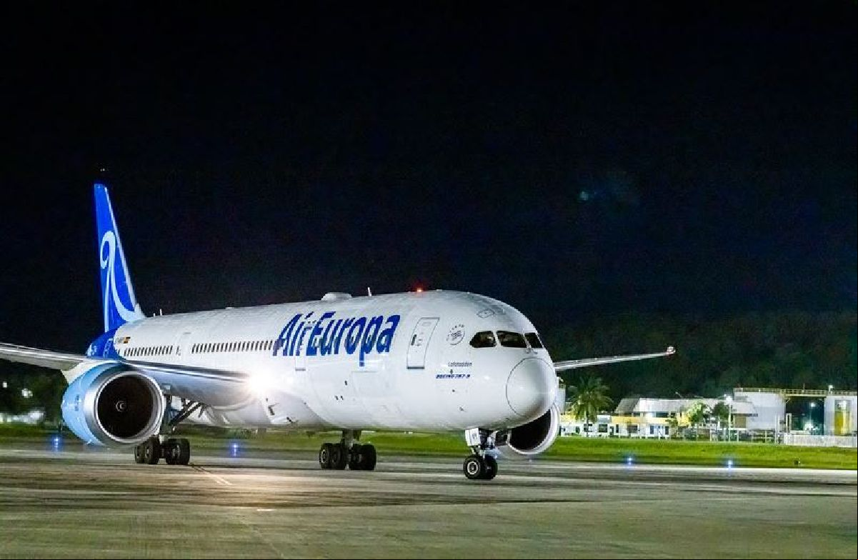 Air Europa transportou mais de 1,1 milhão de ageiros na rota Salvador x Madrid em 20 anos
